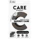 4. CARE by PanzerGlass Flagship Urban Combat Black QI Case for Samsung Galaxy S25 Edge - Semi-transparent