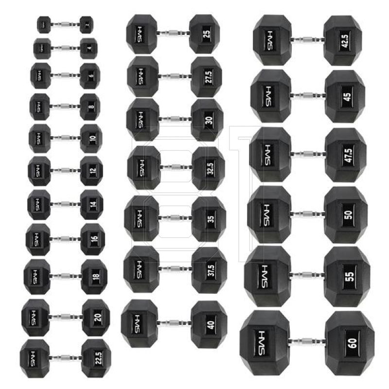 10. HMS Hex Pro 40 KG dumbbell