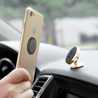 6. Baseus Magnet Iron Suit plates for magnetic holders, self-adhesive - silver and black (2 pcs.)