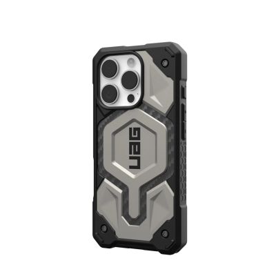 4. UAG Monarch Pro - protective case for iPhone 16 Pro compatible with MagSafe (titanium)