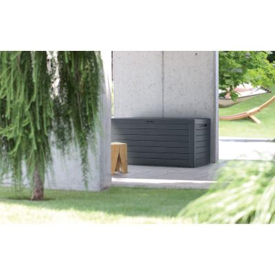 6. GARDEN BOX 280L ANTHRACITE WOODEBOX