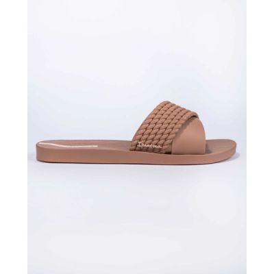 4. Ipanema women's flip-flops Street II fashionable comfortable brown slippers