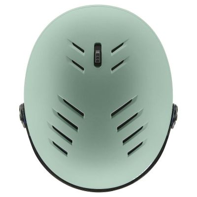 2. UVEX Wanted Visor Ski Helmet 58–61 cm L Green