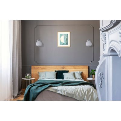 4. Classic single wall lamp Activejet IRMA Nickel E27 for the living room