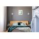 4. Classic single wall lamp Activejet IRMA Nickel E27 for the living room