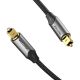 Vention Braided Optical Audio Cable with Aluminum Connector 3m