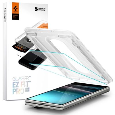 Spigen Glas.TR EZ Fit Pro HD Tempered Glass 2-pack for Samsung Galaxy Z Fold 7 - Transparent
