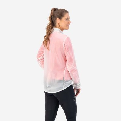 4. Rogelli women's raincoat EMERGENCY white L