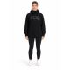 Women's hooded sweatshirt with an additional stand-up collar and zippers in the pockets 4F 4FWAW26TSWSF2665-20S