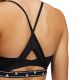 7. adidas Aeroreact Training Light-Support 3-Stripes Bra W HC7862 sports bra