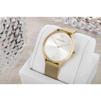 5. CALVIN KLEIN Timeless Mesh Women's Watch 25200003 + BOX