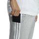 5. adidas Essentials Single Jersey Tapered Open Hem 3-Stripes M IC0046 pants