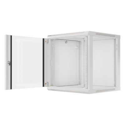 14. Lanberg WF01-6612-10S 12U Rack Wall-mounted Cabinet Gray