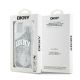 8. DKNY Liquid Glitter Big Logo case for iPhone 15 / 14 / 13 - white