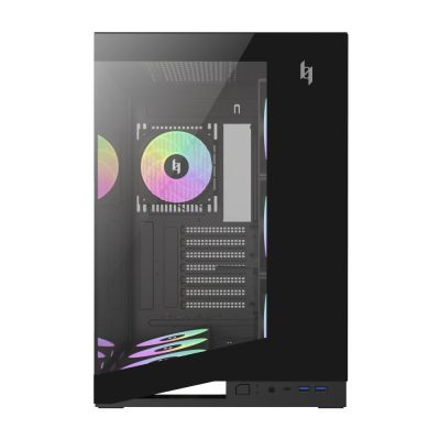 GameMax NEX C56 BK Midi Tower Computer Security & Mounts Black