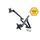 10. Digitus Dual Monitor Mount, 2x 35", 2x 10 kg