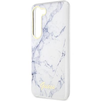9. Guess GUHCS23MPCUMAH S23+ S916 white/white hardcase Marble