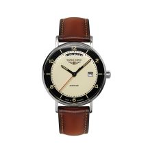 Bauhaus Aviation 24622 watch, automatic 41mm