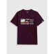 5. Men's regular printed T-shirt 4F 4FRSS26TTSHM3810-50S