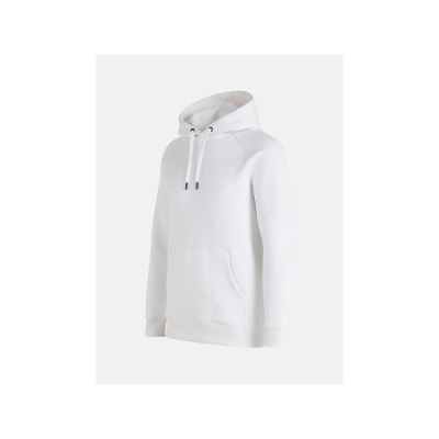7. Peak Performance M Original Small Logo Hood Sweatshirt, White