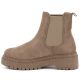 3. Women's suede ankle boots on a beige platform Big Star UU274858