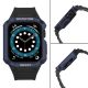 4. Protect Strap Band for Apple Watch 38/40/41mm Armored Case Strap - Black, Blue
