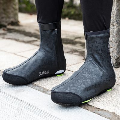 11. Rockbros LF1081 Windproof Waterproof Shoe Covers 42-46 cm - Black