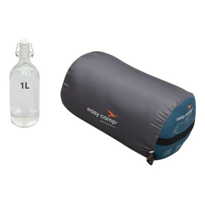 3. Easy Camp Raven I Mummy 5C Synthetic Sleeping Bag (190 cm)