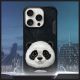 8. Nimmy Big Eyed Pet 2.0 Panda case for iPhone 16 Pro Max - black