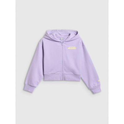 8. Girls' loose sweatshirt with hood 4F 4FJRSS26TSWSF2936-52S