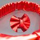 4. RED BOW FOR CHAIR 50X32CM
