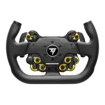Thrustmaster EVO Racing 31U Leather Steering Wheel, Black/Yellow, for PC, PlayStation 4, PlayStation 5 and Xbox