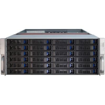 4. Inter-Tech 4U-4424 Rack Black, Silver