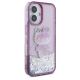 4. Hello Kitty Liquid Glitter 50TH Anniversary Party iPhone 16 Case - Purple
