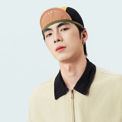 2. Rockbros Cycling Cap with Visor, Helmet Cover - Yellow