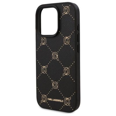 6. Karl Lagerfeld Magsafe Karl Head Case for iPhone 16 Pro Max - Black