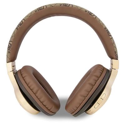 2. Guess Bluetooth on-ear headphones GUBH604GEMW brown/brown 4G Script