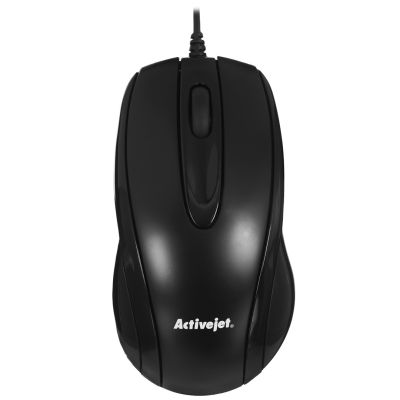 6. Activejet AMY-083 USB Wired Mouse (Optical; 1000 DPI; Black)