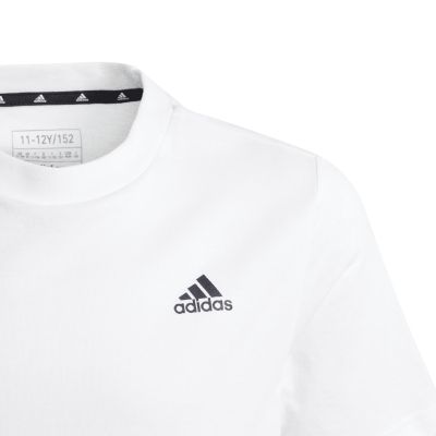10. adidas Essentials Small Logo Cotton Tee Jr IB4093