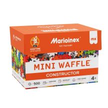 MARIOINEX Mini Waffle Constructor Blocks, 500 pieces