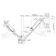 10. Equip Wall Mount 17"-32"/2TFT 180°GF 2Joints 9Kg sw lite Retail
