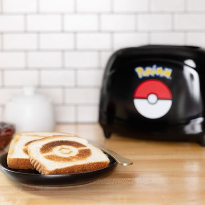 7. Mad Monkey Pokémon - Toaster 2 pieces. Black, Red, White