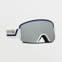 Volcom GARDEN DARK BLUE OFF WHITE SKY/SILVER CHROME snowboard goggles (VG0122306)