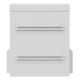 16. WALL-HUNG RACK CABINET 10" HERMETIC IP55 WALL/POLE MOUNTING 320X220X400 GRAY LANBERG (ASSEMBLED)