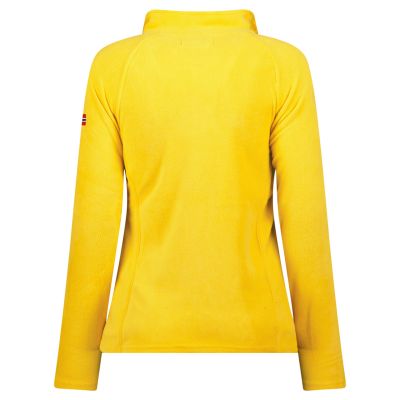 2. Geographical Norway TUG FZ MUSTARD DB LADY 268 Women's Fleece Jacket (WA1720F/GN-MUSTARD)