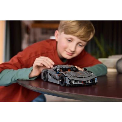 11. LEGO Technic 42173 Gray Koenigsegg Jesko Absolute Hypercar