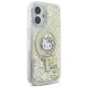 4. Hello Kitty Liquid Glitter Fever MagSafe iPhone 16 Case - Gold