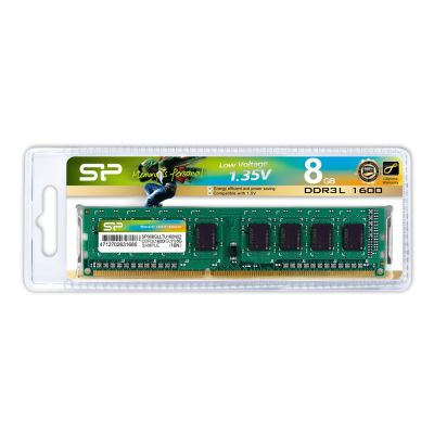 2. RAM Silicon Power DDR3 8GB (1x8GB) 1600MHz CL11 1.35V Low Voltage UDIMM