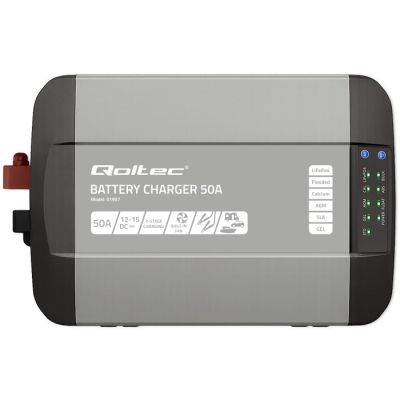 7. Intelligent professional Monolith charger for LiFePO4 AGM GEL SLA 50A 12V batteries