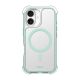 4. LAUT AERO PROTECT mobile phone case 16 cm (6.3") Mint, Transparent